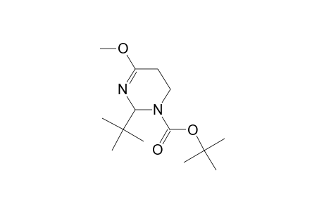 2-tert-Butyl-6-methoxy-4,5-dihydro-2H-pyrimidine-3-carboxylic acid tert-butyl ester