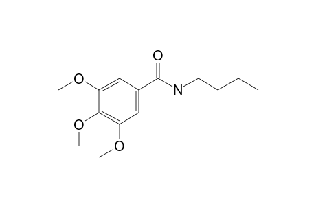 Benzamide, 3,4,5-trimethoxy-N-butyl-