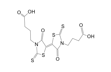 3-(3-carboxypropyl)-5-[3-(3-carboxypropyl)-2-thioxo-4-oxo-1,3-thiazolidin-5-ylidene]-1,3-thiazolidin-2-thione-4-one