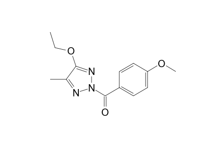 2-(p-anisoyl)-4-ethoxy-5-methyl-2H-1,2,3-triazole