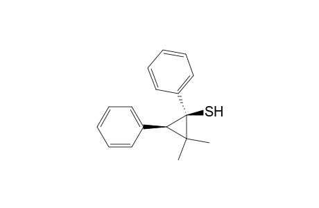 cis-2,2-Dimethyl-1,3-diphenylcyclopropanethiol