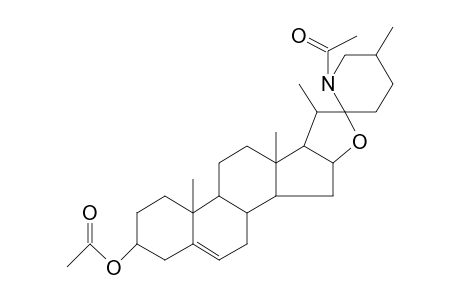 N,O-Diacetylsolasodine(25R)-N-acetyl-22.alpha.-N-spirosol-5-en-3.beta.-yl-acetate