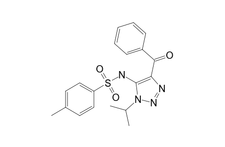 4-Benzoyl-1-isopropyl-5-tosylamino-1H-1,2,3-triazole