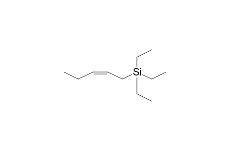 Triethyl[(2Z)-2-pentenyl]silane