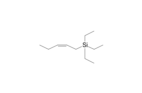 Silane, triethyl-2-pentenyl-, (Z)-