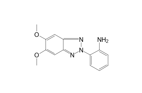 2-(o-aminophenyl)-5,6-dimethoxy-2H-benzotriazole