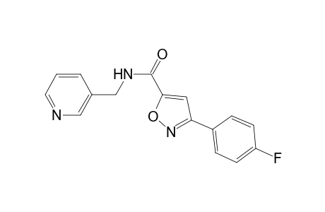 5-isoxazolecarboxamide, 3-(4-fluorophenyl)-N-(3-pyridinylmethyl)-