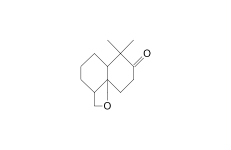 5a,10a-Methanoxymethano-1,1-dimethyl-trans-decalin-2-one