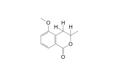 (+/-)-3,4-dihydro-5-methoxy-3-methylisocoumarin