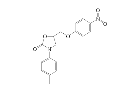 5-(p-Nitrophenoxymethyl)-3-(p-tolyl)-2-oxazolidone