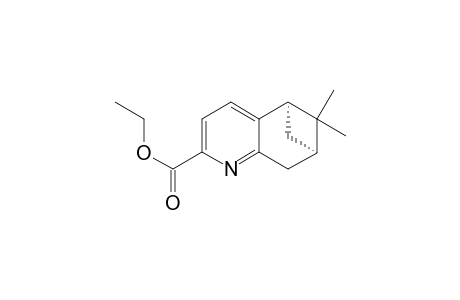 (-)-Ethyl (5R,7R)-5,6,7,8-tetrahydro-5,7-(9,9-dimethylmethano)quinoline-2-carboxylate