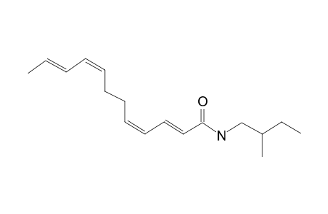 N-(2-Methylbutyl)(2E,4E,8Z,10E)-dodecatetraenamide