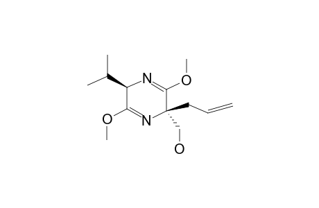 (2R,5S)-5-ALLYL-2,5-DIHYDRO-3,6-DIMETHOXY-5-HYDROXYMETHYL-2-ISOPROPYLPYRAZINE