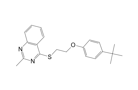 4-[2-(4-tert-Butyl-phenoxy)-ethylsulfanyl]-2-methyl-quinazoline