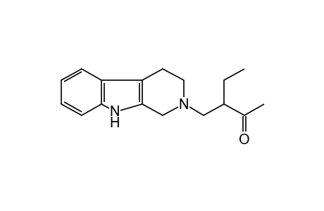 2-(2-ethyl-3-oxobutyl)-1,2,3 ,4-tetrahydro-9H-pyrido[3,4-b]indole
