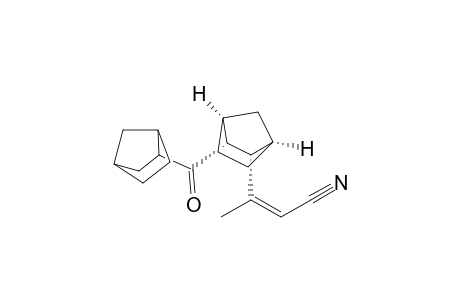 2-Butenenitrile, 3-[3-(bicyclo[2.2.1]hept-2-ylcarbonyl)bicyclo[2.2.1]hept-2-yl]-, [1.alpha.,2.alpha.(Z),3.alpha.(1R*,2S*,4R),4.alpha.]-