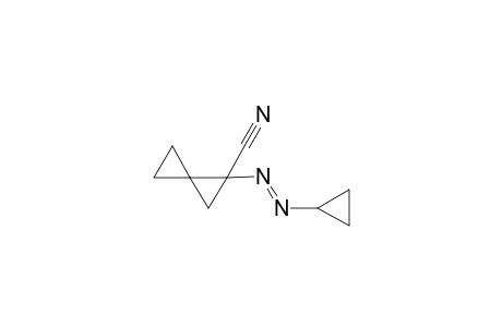 1-(Cyclopropylazo)-1-spiropentanecarbonitrile