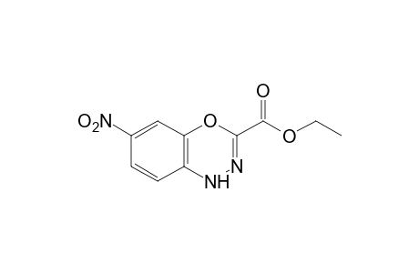 7-nitro-4H-1,3,4-benzoxadiazien-2-carboxylic acid, ethyl ester