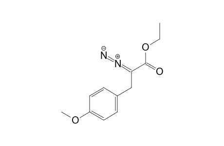 2-diazo-3-(4-methoxyphenyl)propanoic acid ethyl ester