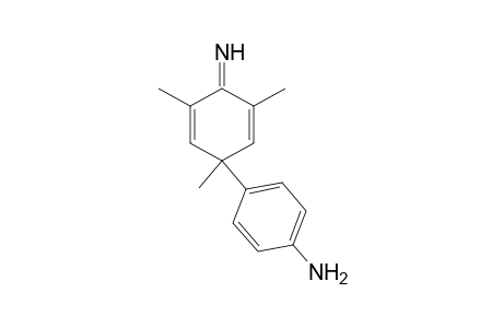 4-(4-Aminophenyl)-2,4,6-trimethylcyclohexa-2,5-dienimine