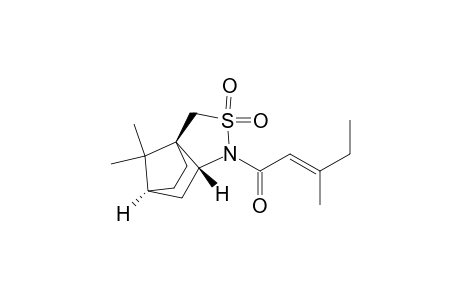 3H-3a,6-Methano-2,1-benzisothiazole, hexahydro-8,8-dimethyl-1-(3-methyl-1-oxo-2-pentenyl)-, 2,2-dioxide, [3aS-[1(E),3a.alpha.,6.alpha.,7a.beta.]]-