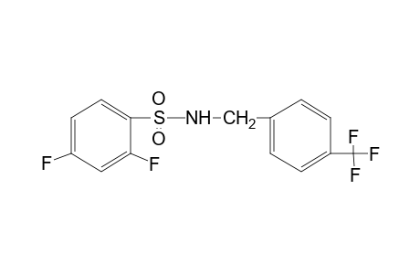 2,4-difluoro-N-[p-(trifluoromethyl)benzyl]benzenesulfonamide