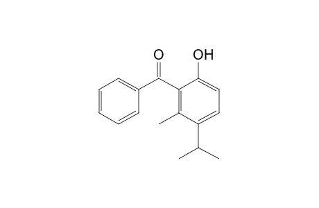 6-hydroxy-3-isopropyl-2-methylbenzophenone