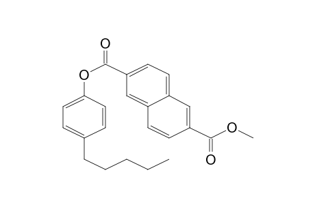 Naphthalene-2,6-dicarboxylic acid, methyl ester 4-pentyl-phenyl ester