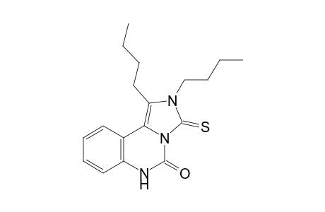 1,2-Dibutyl-2,3-dihydro-3-thioxoimidazo[1,5-c]quinazolin-5(6H)-one