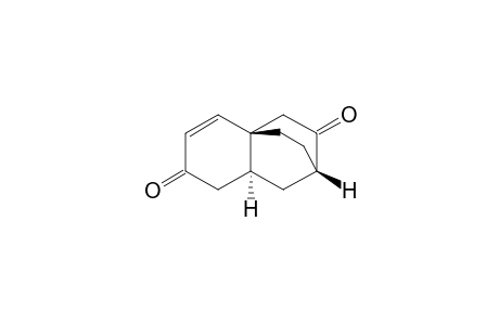 (2S*,4aR*,8aS*)-1,2,8,8a-Tetrahydro-7H-2,4a-ethanonaphthalene-3,7(4H)-dione