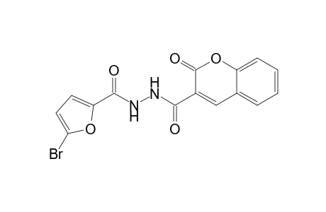 2-Oxo-2H-chromene-3-carboxylic acid N'-(5-bromo-furan-2-carbonyl)-hydrazide