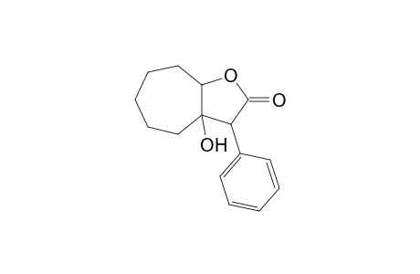 3a-hydroxy-3-phenyl-4,5,6,7,8,8a-hexahydro-3H-cyclohepta[b]furan-2-one