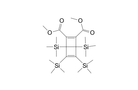 2,3-BIS-(METHOXYCARBONYL)-1,4,5,6-TETRAKIS-(TRIMETHYLSILYL)-BICYCLO-[2.2.0]-HEXA-2,5-DIENE