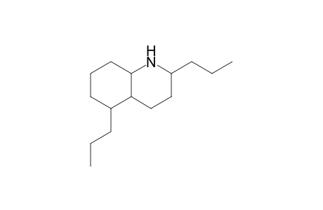 Quinoline, decahydro-2,5-dipropyl-