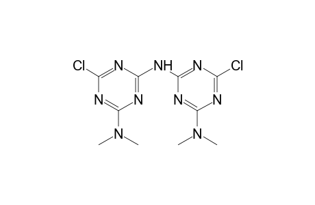 2,2'-iminobis[4-chloro-6-dimethylamino-s-triazine]