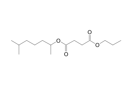 Succinic acid, 6-methylhept-2-yl propyl ester