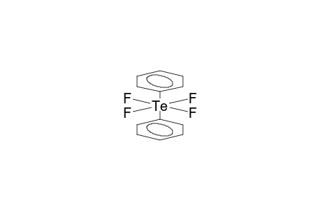 (trans)-Tetrafluoro-diphenyl-.lambda.6-Tellane