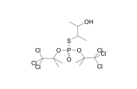 O,O-BIS(2,2,2-TRICHLORO-1,1-DIMETHYLETHYL)-S-(3-HYDROXYBUT-2-YL)THIOPHOSPHATE