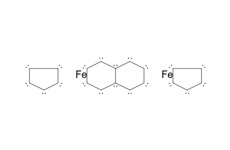 Iron, bis(.eta.-5-cyclopentadienyl)(.eta.-naphthalene)-bis-