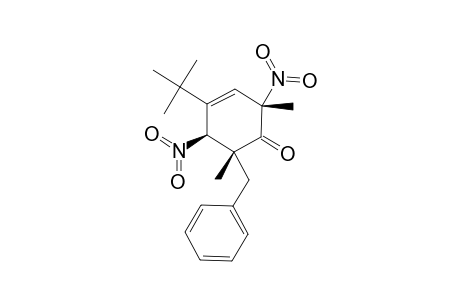 C-6-BENZYL-4-TERT.-BUTYL-2,6-DIMETHYL-R-2,T-5-DINITROCYCLOHEX-3-ENONE