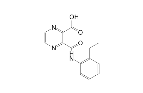 2-pyrazinecarboxylic acid, 3-[[(2-ethylphenyl)amino]carbonyl]-