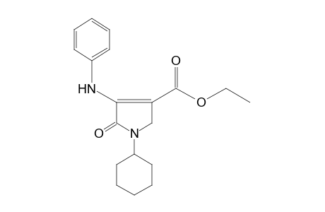 4-anilino-1-cyclohexyl-5-oxo-3-pyrroline-3-carboxylic acid