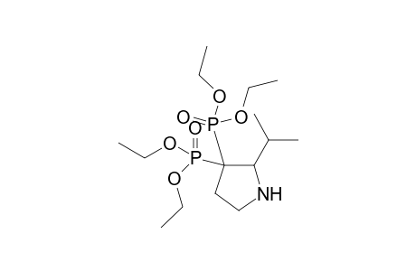 Tetraethyl 2-isopropylpyrrolidine-3,3-diyldiphosphonate