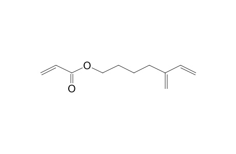 5-Methylene-6-heptenyl acrylate