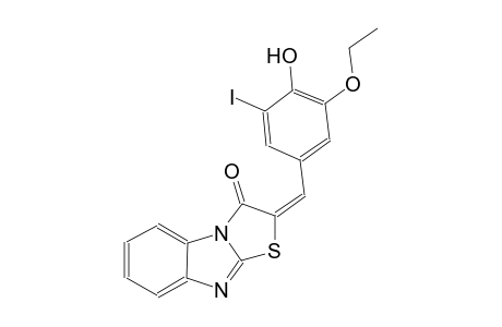 thiazolo[3,2-a]benzimidazol-3(2H)-one, 2-[(3-ethoxy-4-hydroxy-5-iodophenyl)methylene]-, (2E)-