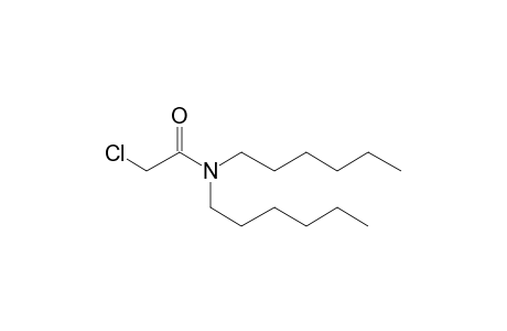 Chloroacetamide, N,N-dihexyl-