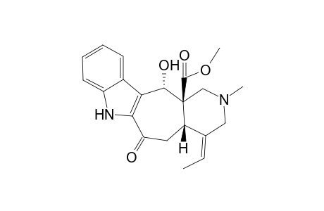 19,20-Didehydro-6.alpha.-hydroxy-Ervatamine