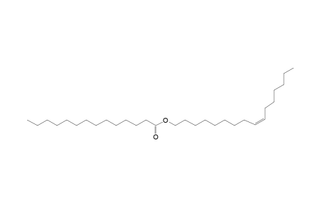 Myristic acid, 9-hexadecenyl ester, (Z)-