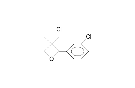 2-(3-Chloro-phenyl)-3-cis-chloromethyl-3-methyl-oxetane