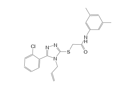 2-{[4-allyl-5-(2-chlorophenyl)-4H-1,2,4-triazol-3-yl]sulfanyl}-N-(3,5-dimethylphenyl)acetamide